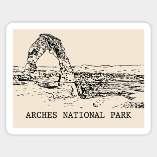Arches National Park Sticker